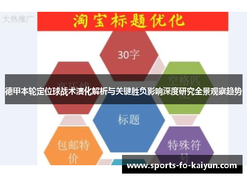 德甲本轮定位球战术演化解析与关键胜负影响深度研究全景观察趋势